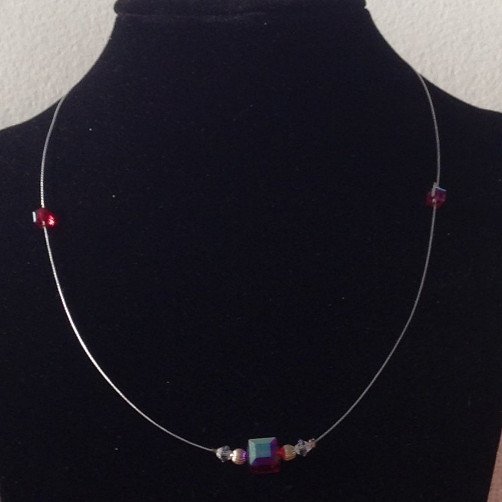 Floating Crystal Necklace